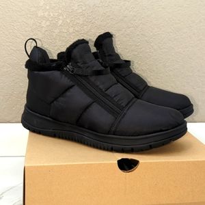 Lakesider zip puff shoes